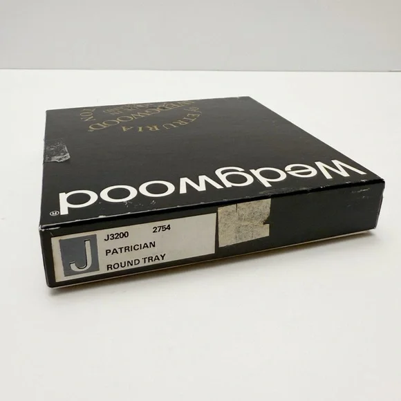 Vintage Wedgwood England Teal Spruce Green Jasperware Patrician Trinket Dish - Picture 7 of 7